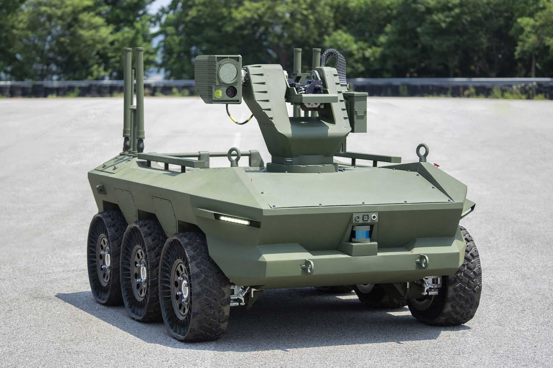 Южнокорейская армия приступила к испытаниям разведывательного робота Intelligent UGV