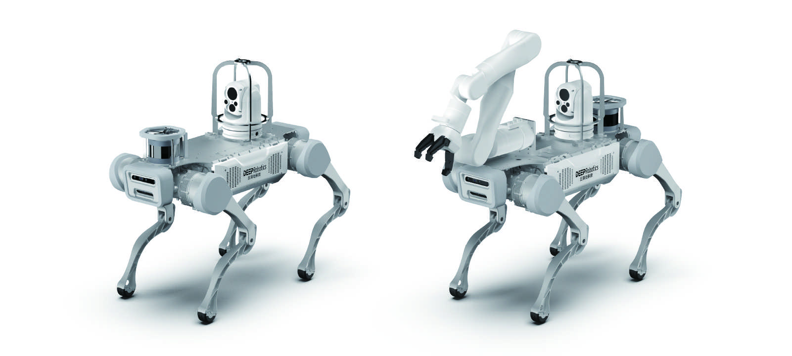 Китайский четвероногий робот Jueying X20 перенес на спине 85 килограмм
