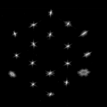 Телескоп «Джеймс Уэбб» превратил 18 изображений звезды в одно