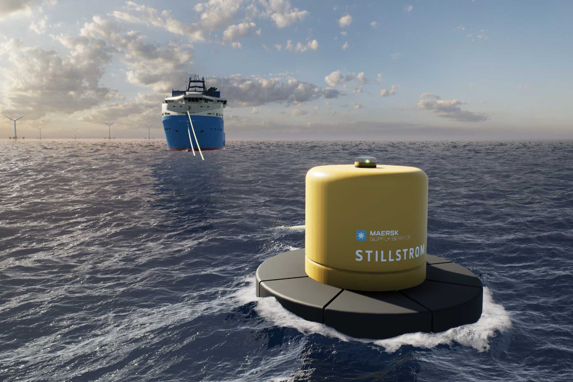 Maersk Supply Service разработает буи для подзарядки судов