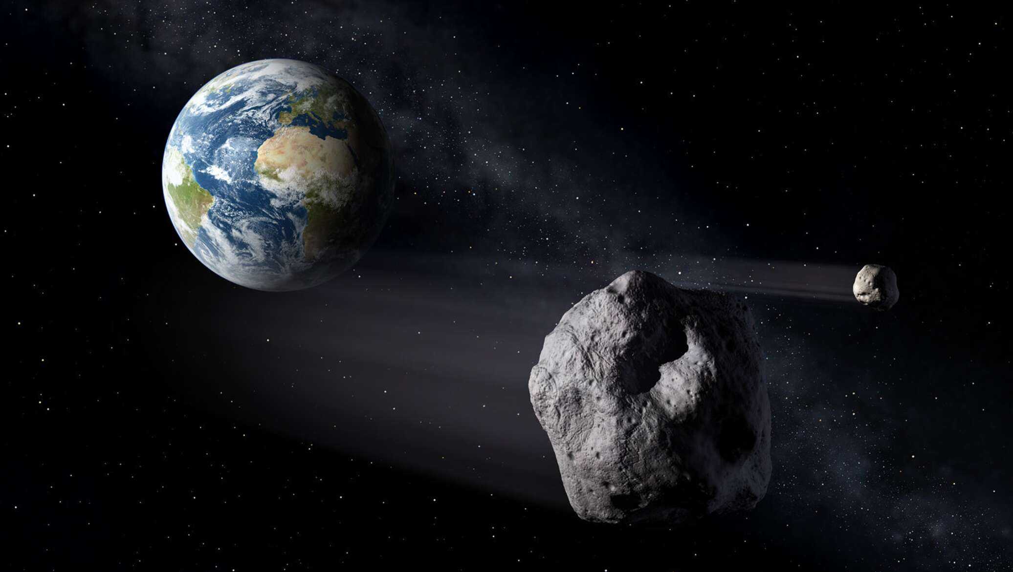 Астероиды размером с Великую пирамиду летят к Земле
