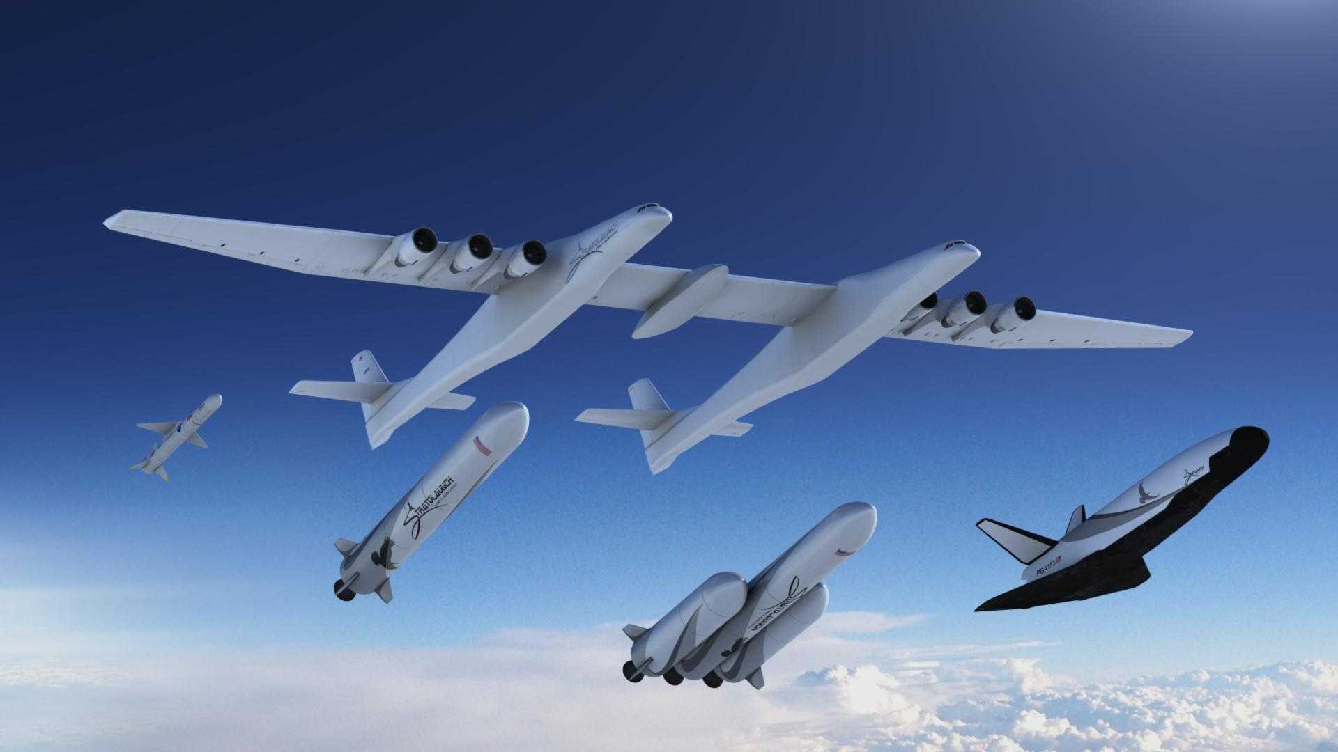 Гиперзвуковой аппарат Stratolaunch Talon-A будет запущен с самого большого в мире самолета