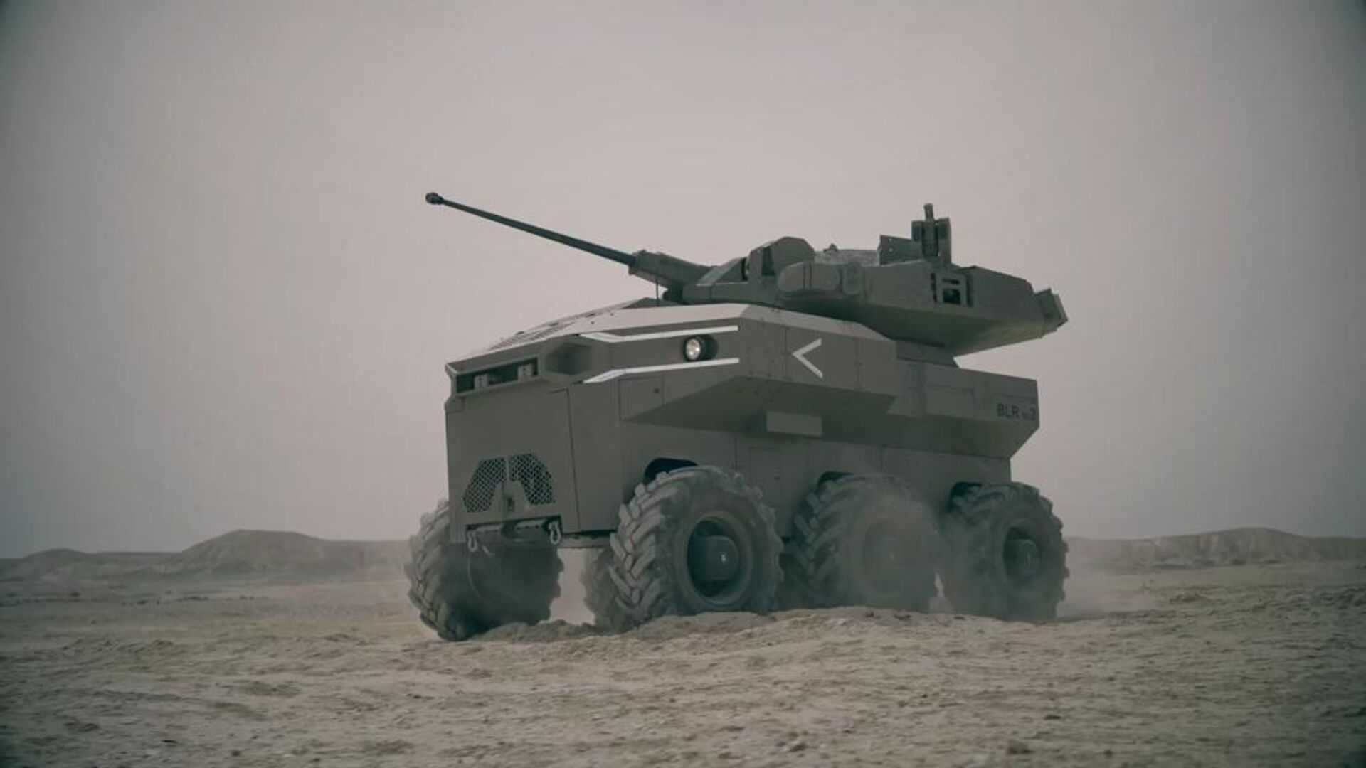 Израиль представил новую боевую роботизированную машину M-RCV