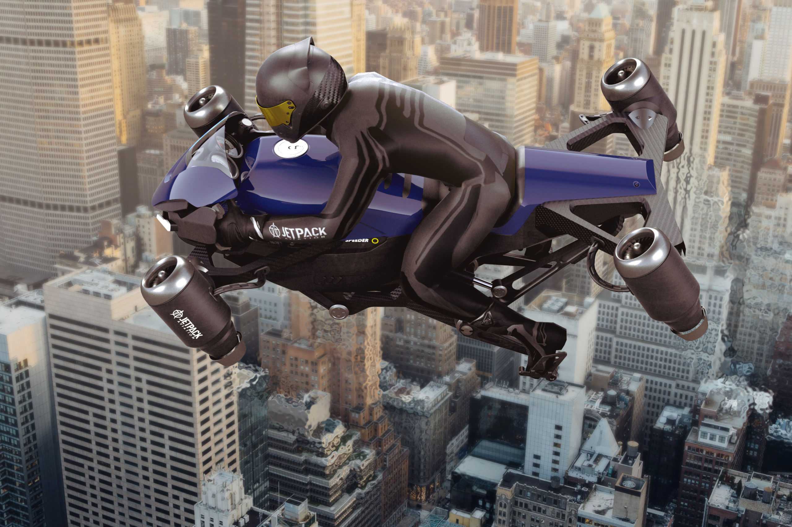 Компания Mayman Aerospace представила неординарный аэрогибрид P2 Speeder