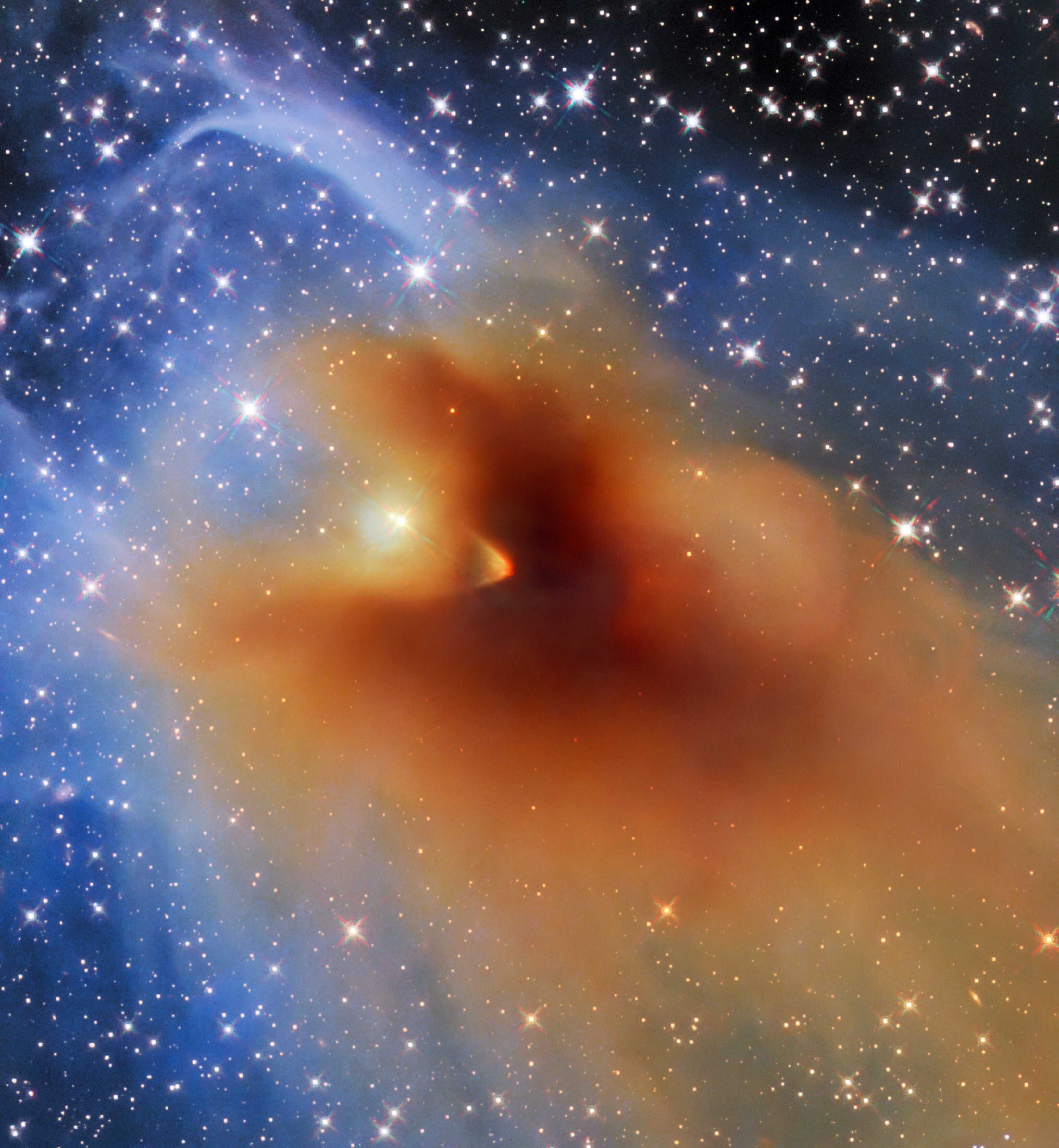 Космический телескоп «Хаббл» запечатлел будущую звезду