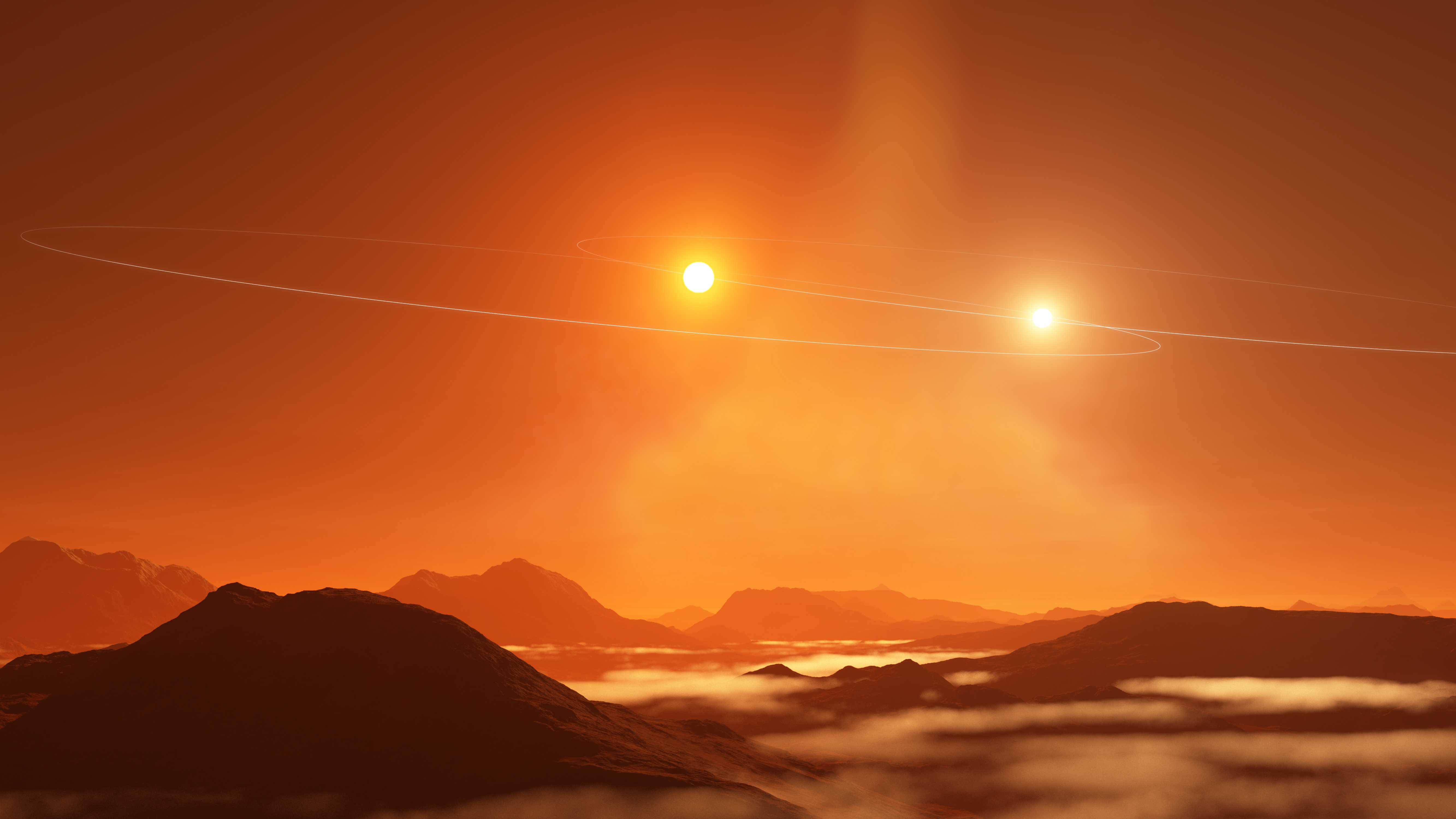 Астрономы показали, что планеты у двойных звезд могут быть обитаемы