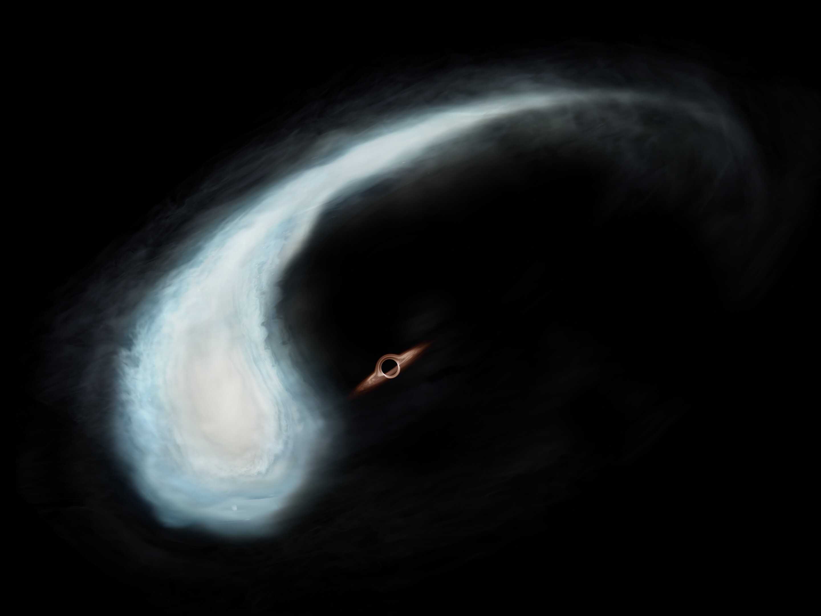 В Млечном Пути найдена редчайшая черная дыра средней массы