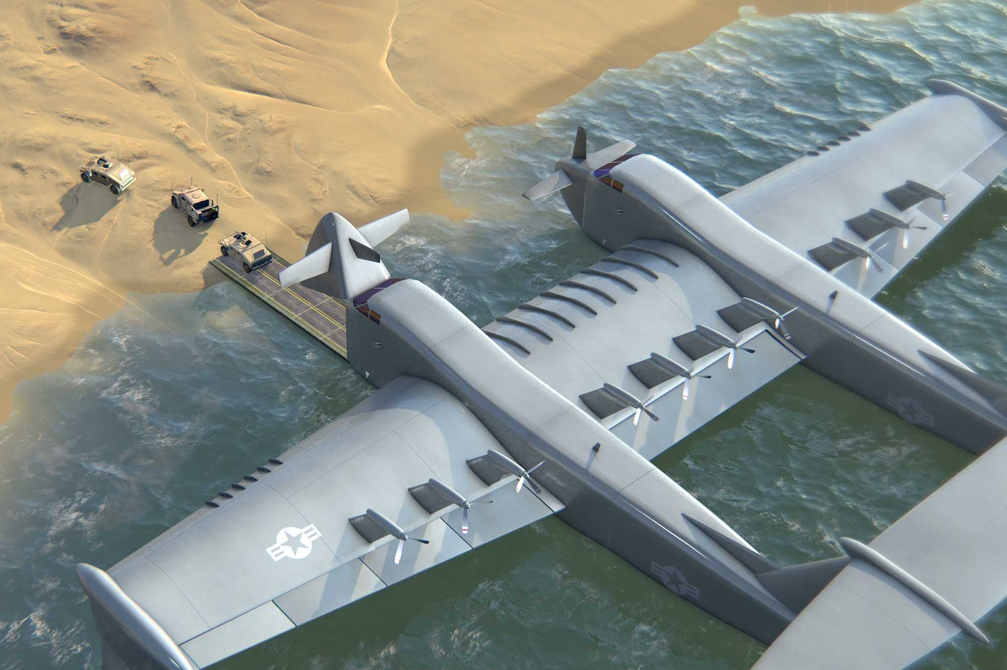 В США планируют создать экранопланы Liberty Lifter X-plane
