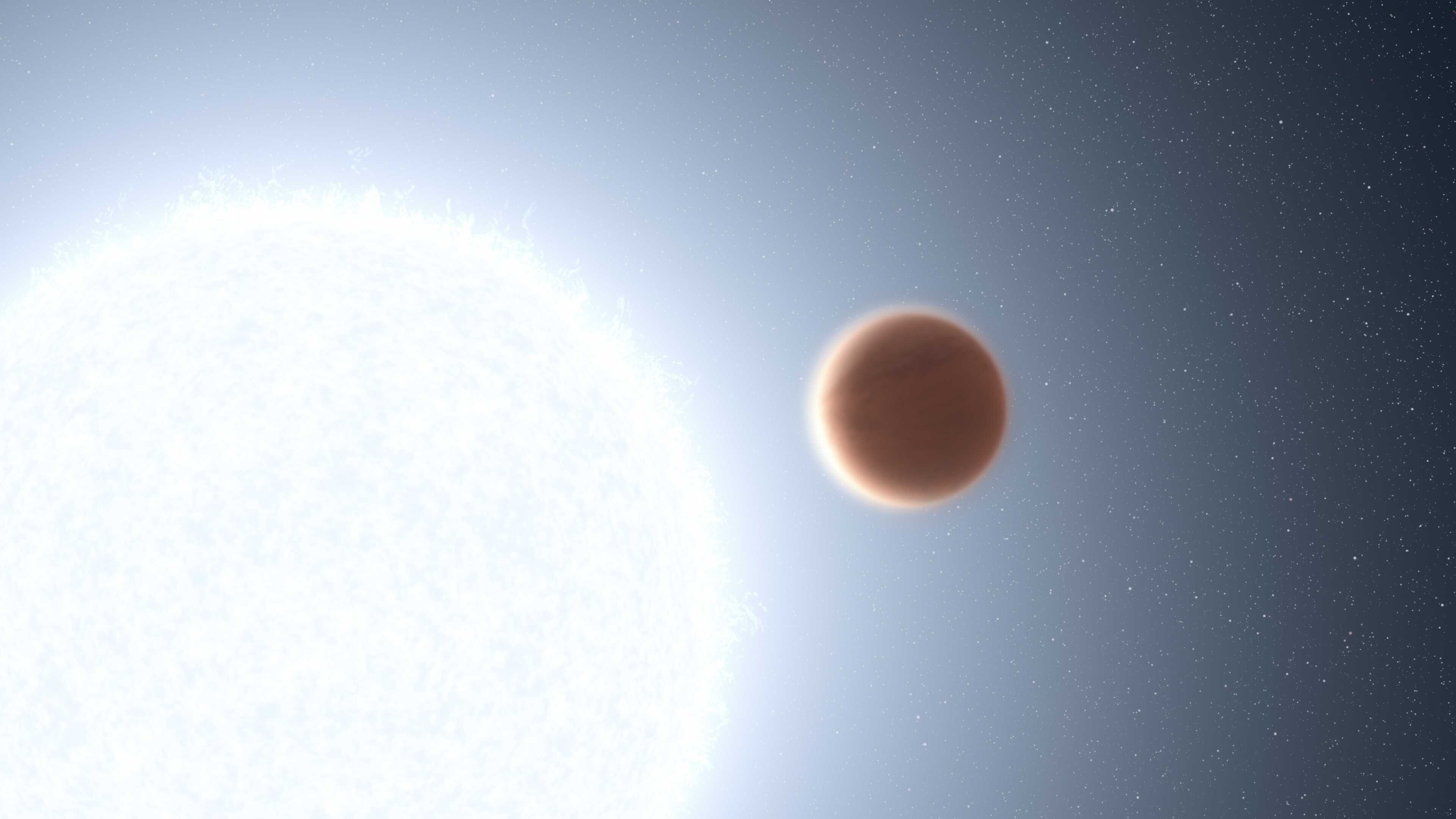 Астрономы нашли в атмосфере экзопланеты MASCARA-4b лантанид