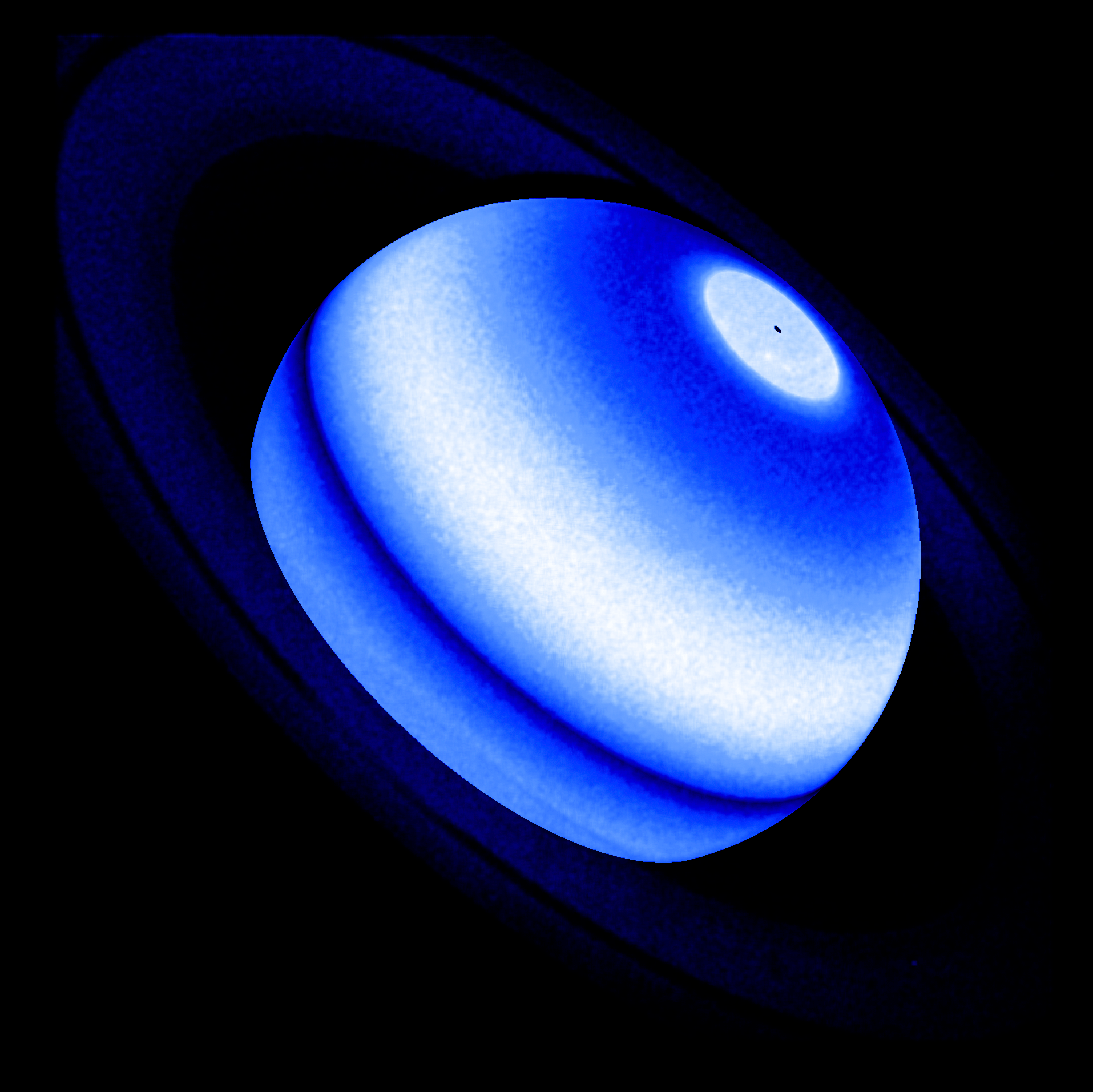 Кольца Сатурна нагревают его атмосферу