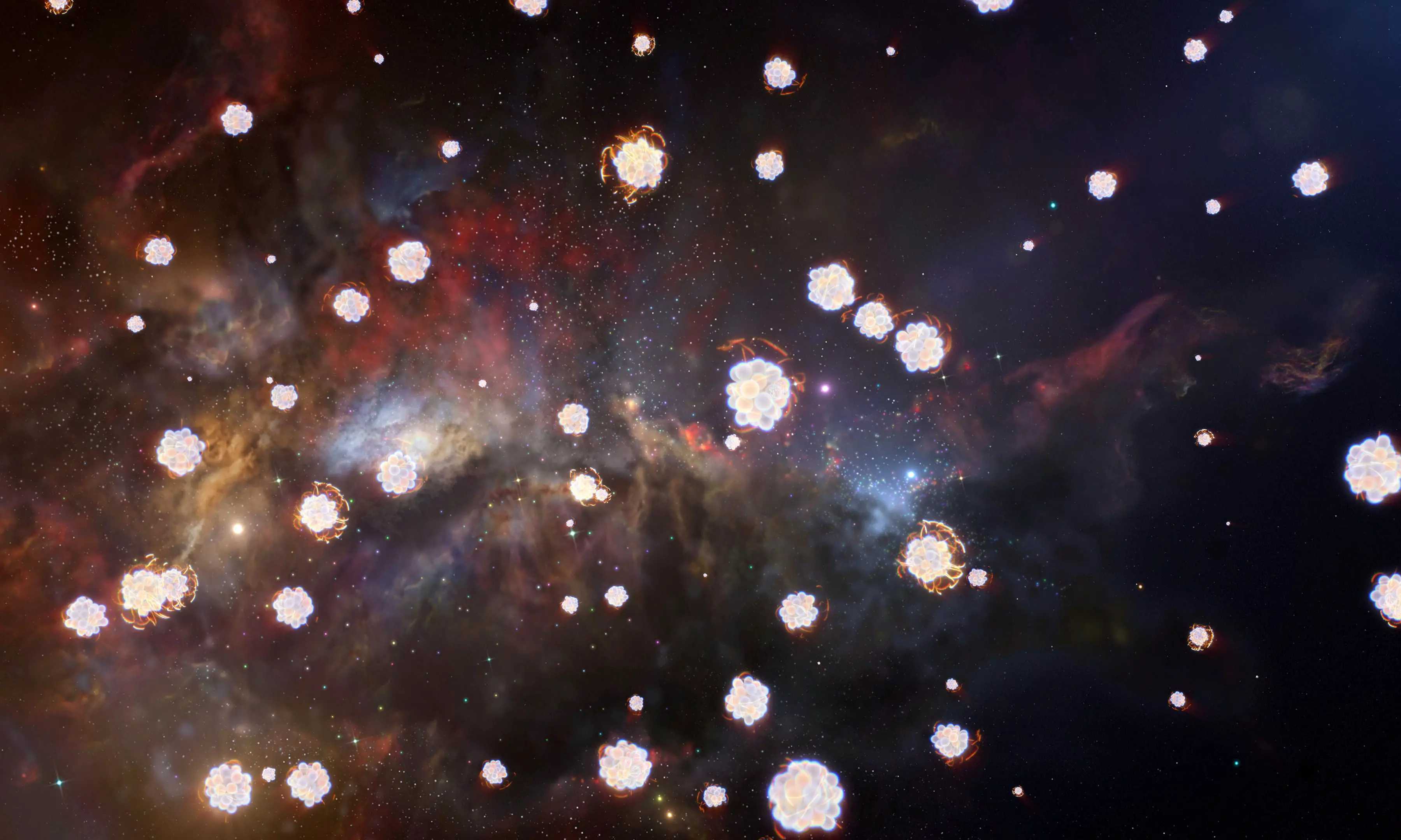 Ученые обнаружили останки первых звезд Вселенной