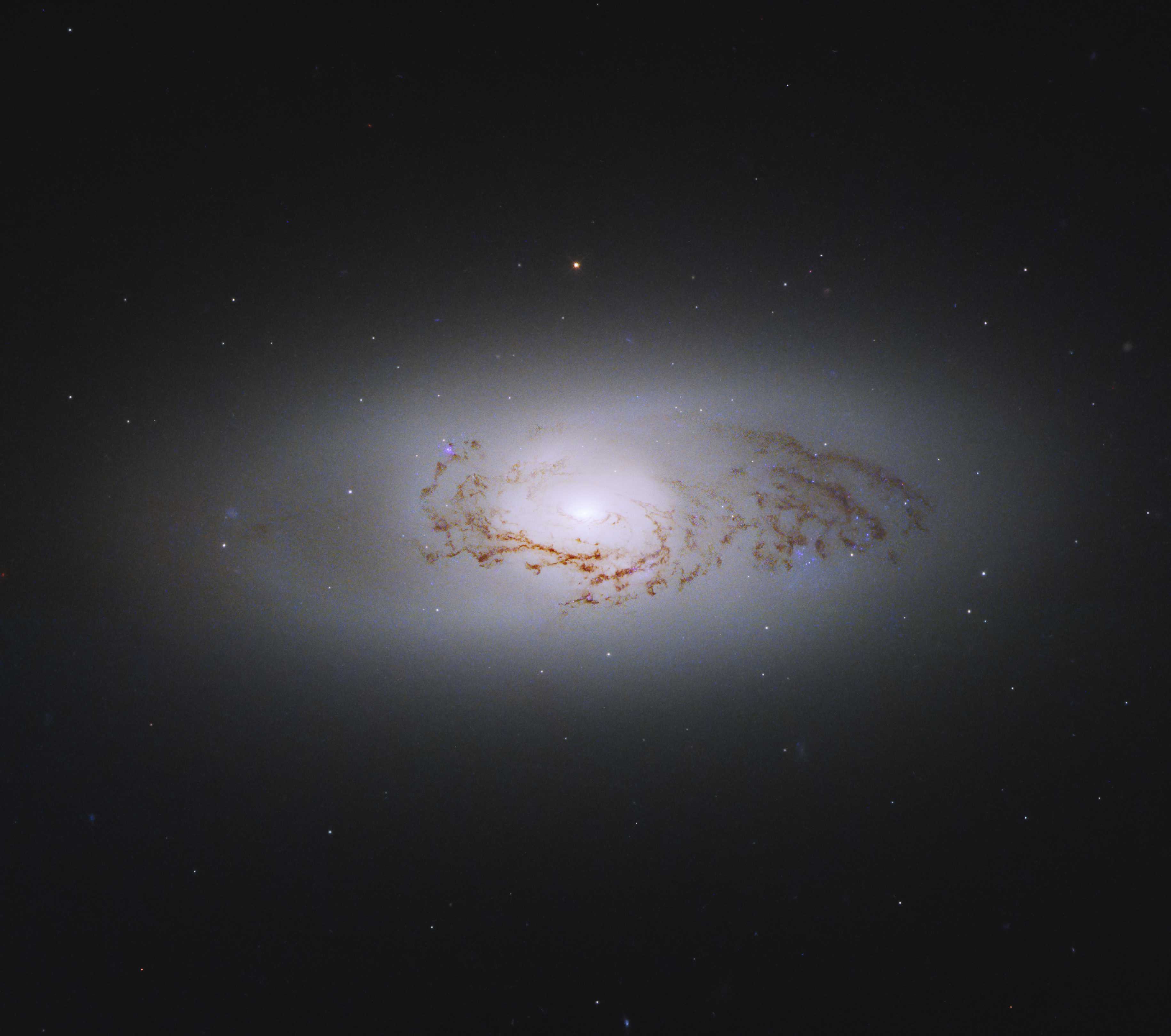Телескоп «Хаббл» получил изображение промежуточной галактики NGC 3489