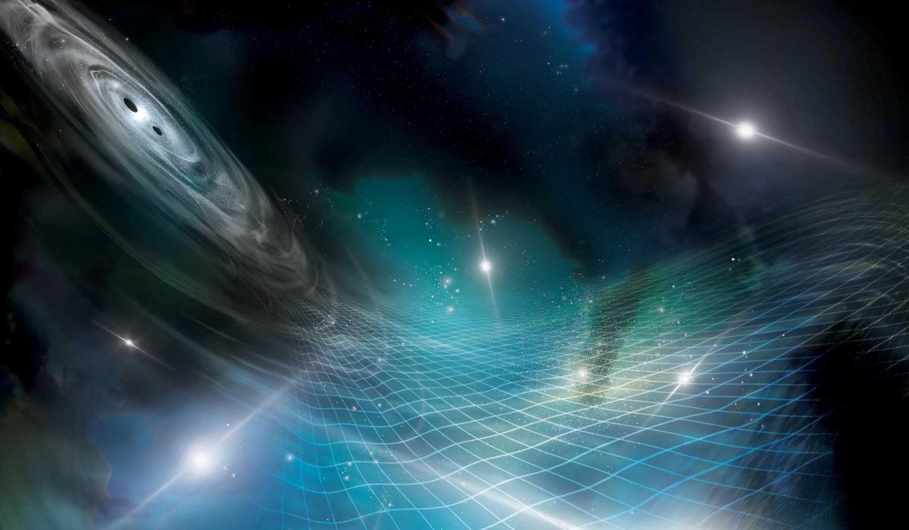 Астрономы впервые заметили длинные гравитационные волны сверхмассивных черных дыр