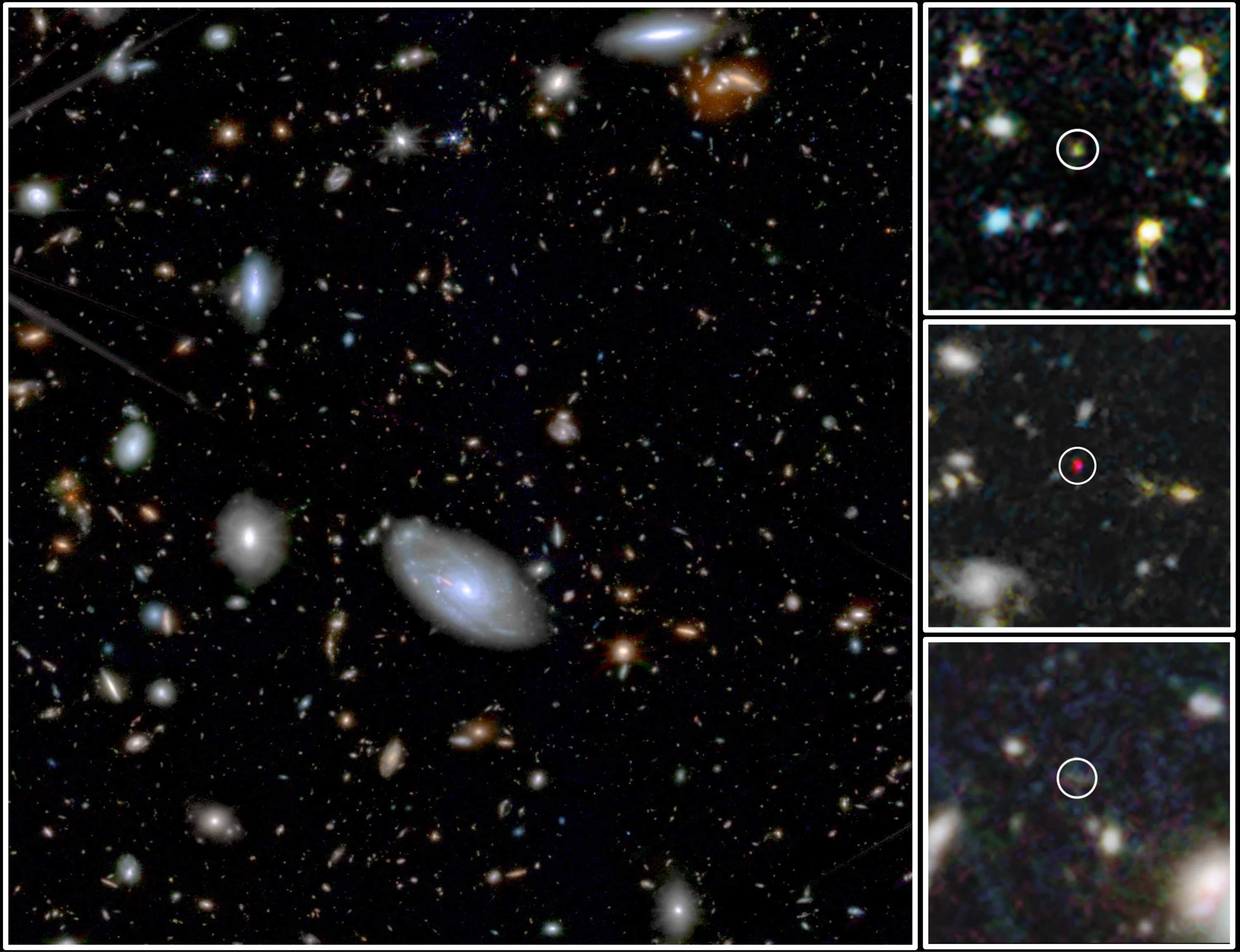 «Джеймс Уэбб» нашел 44 новые галактики в ранней Вселенной
