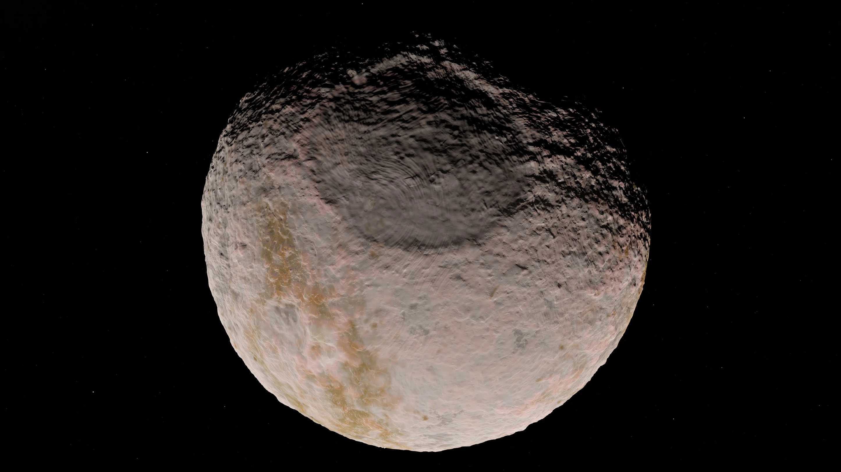 Астрономы обнаружили крупный кратер на объекте пояса Койпера