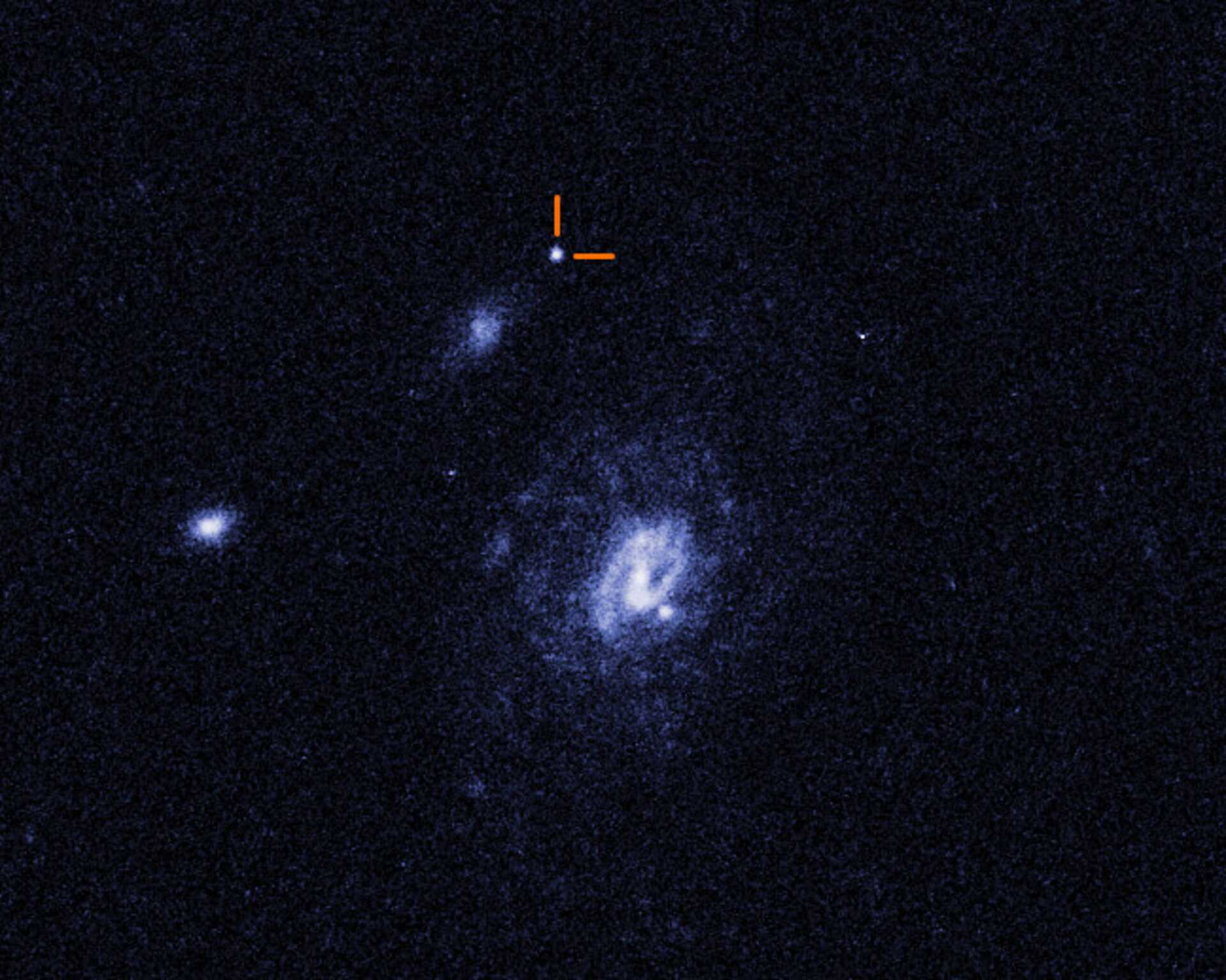 Телескоп «Хаббл» обнаружил загадочный взрыв там, где его не должно быть