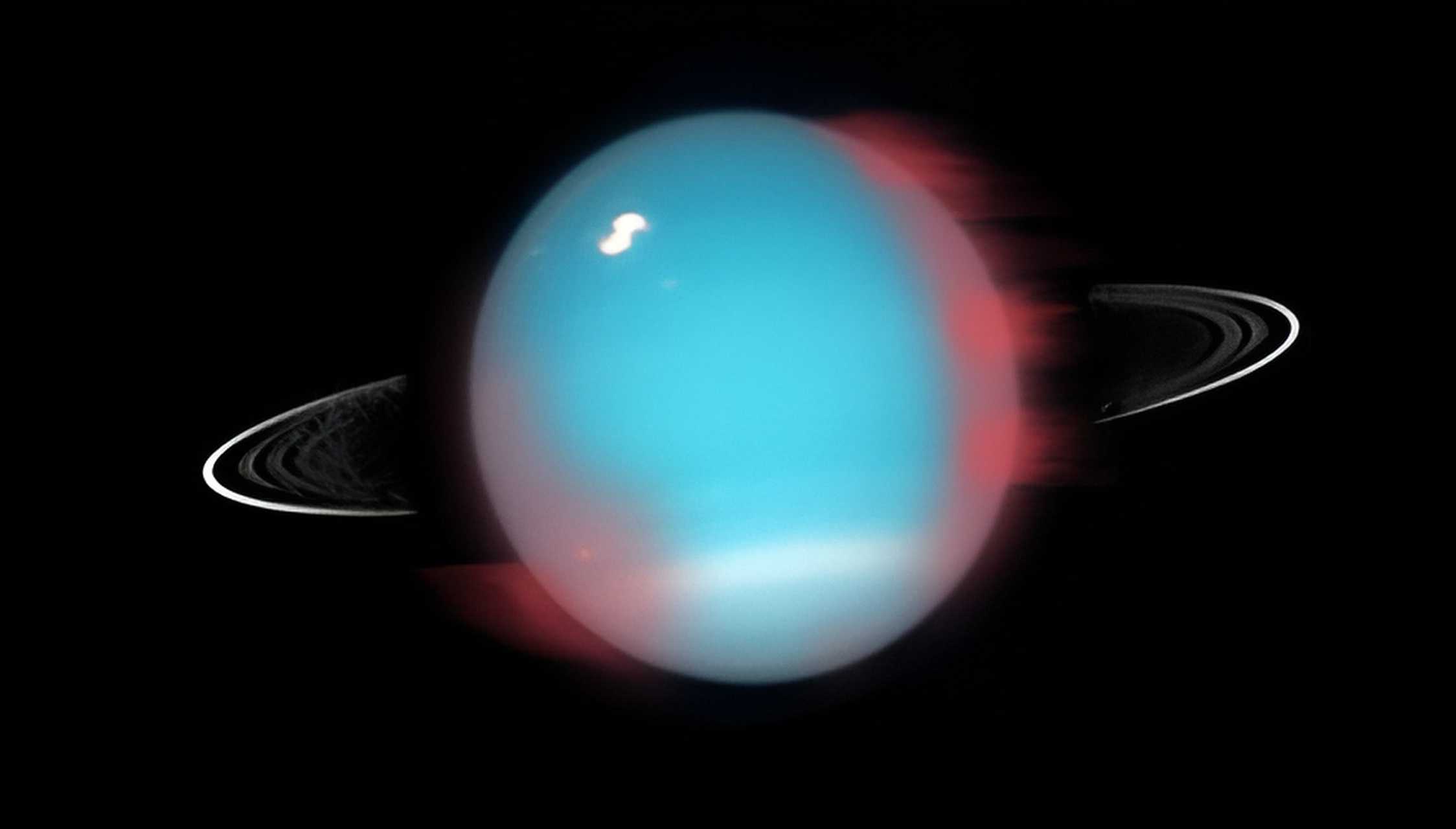 На холодном Уране впервые увидели инфракрасные сияния