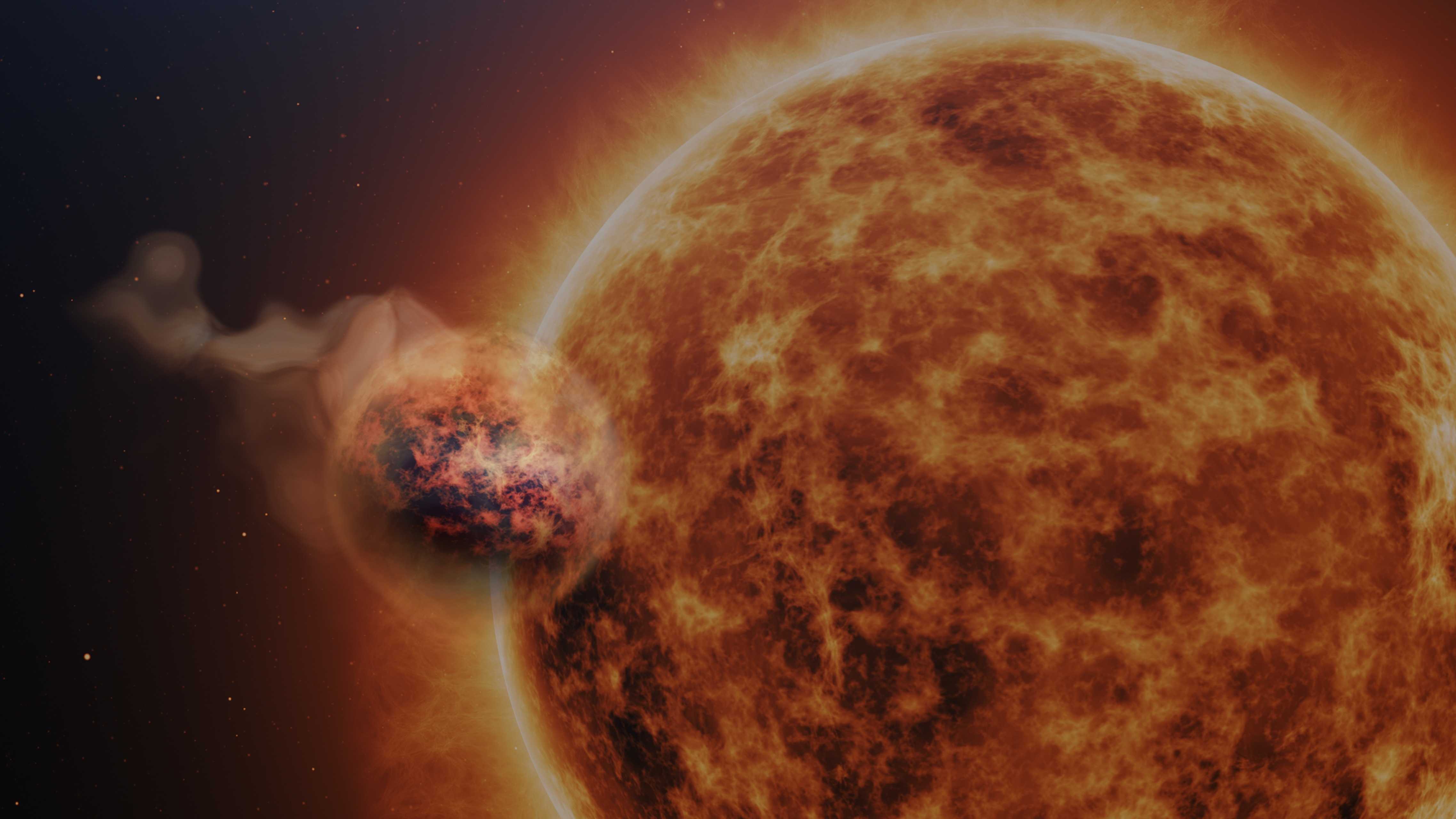 «Джеймс Уэбб» нашел на супернептуне WASP-107b раскаленные облака в «неположенном месте» 