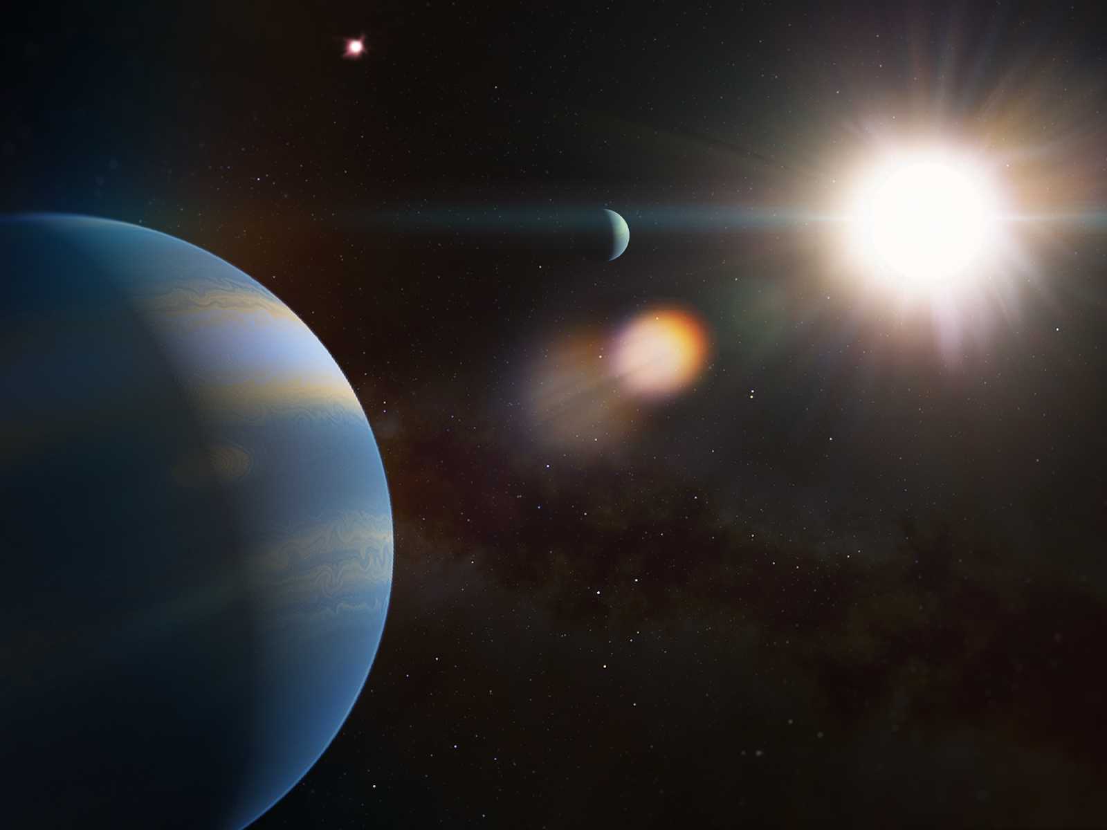 Астрономы отыскали суперюпитер в обитаемой зоне аналога Солнца