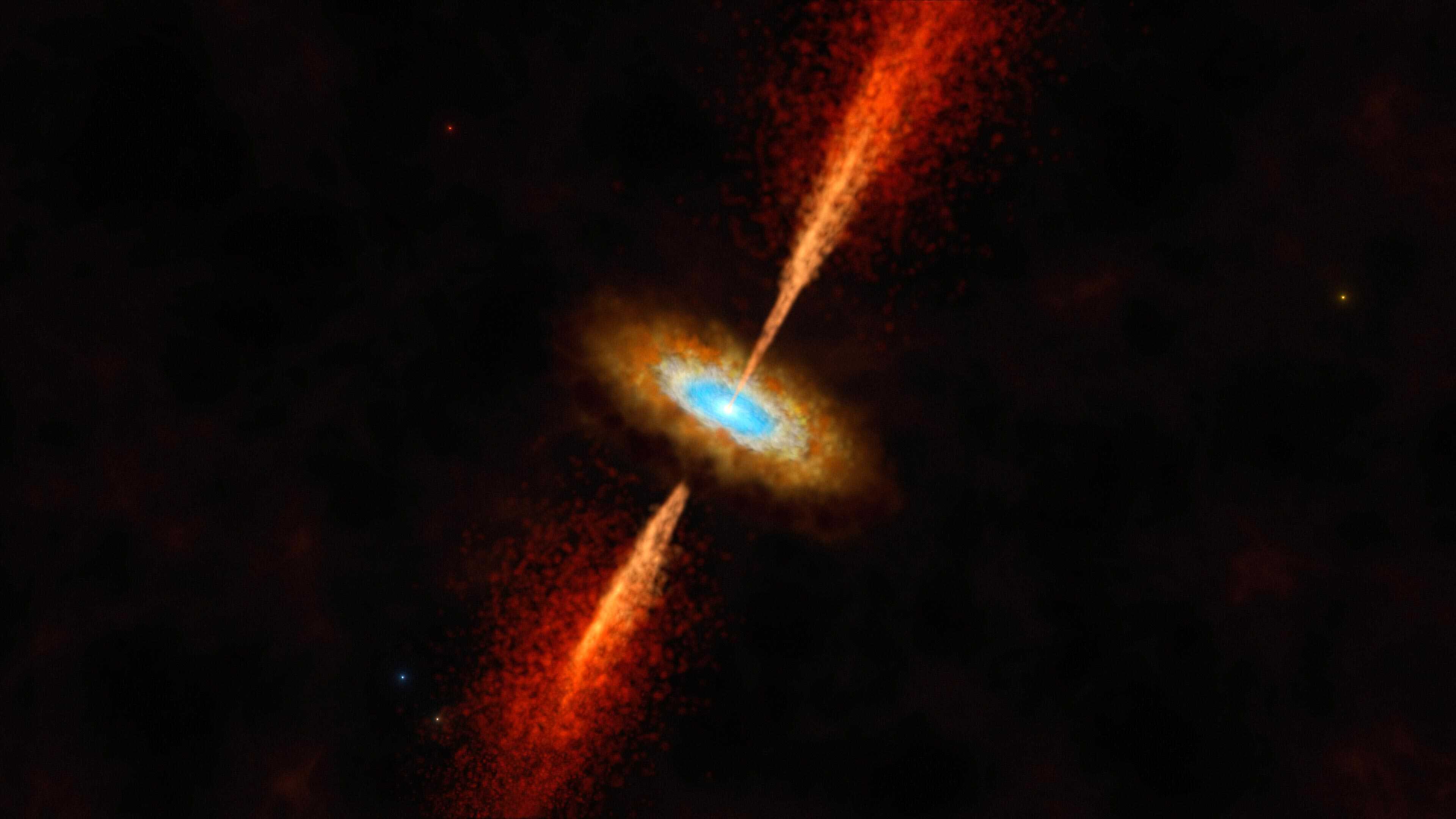 Астрономы рассмотрели диск вокруг формирующийся массивной звезды в другой галактике